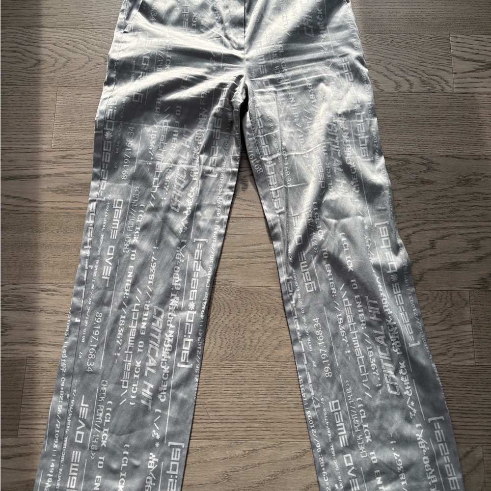Stylish Gray Pantsuit